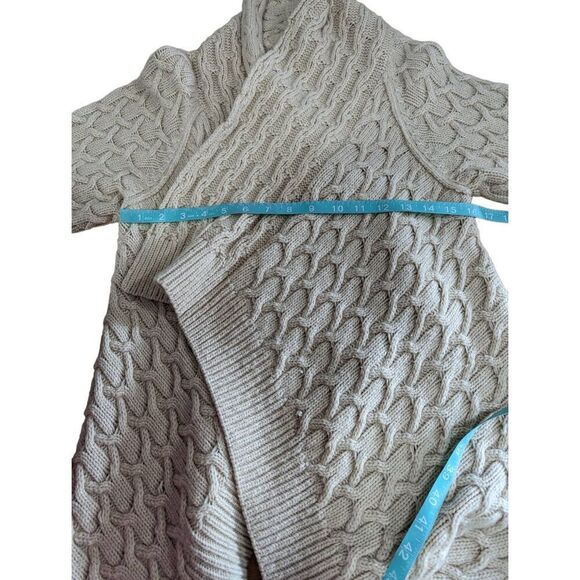 Calypso St. Barth Assymetric wool blend cardigan size Small - Picture 6 of 8